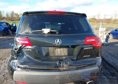 2008 Acura Mdx Technology Package z USA, uszkodzony, nr VIN 2HNYD28398H530728